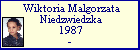 Wiktoria Malgorzata Niedzwiedzka