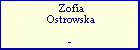 Zofia Ostrowska
