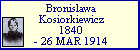 Bronislawa Kosiorkiewicz