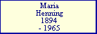 Maria Henning