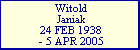 Witold Janiak
