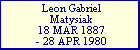 Leon Gabriel Matysiak