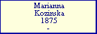 Marianna Kozinska