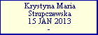 Krystyna maria Strupczewska