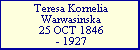 Teresa Warwasinska