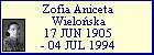 Zofia Aniceta Wielo�ska