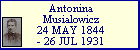 Antonina Musialowicz