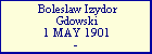 Boleslaw Izydor Gdowski