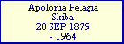 Apolonia Pelagia Skiba