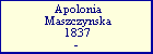 Apolonia Maszczy�ska