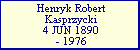 Henryk Robert Kasprzycki