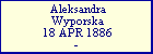 Aleksandra Wyporska