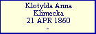 Klotylda Anna Klimecka