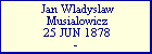 Jan Wladyslaw Musialowicz