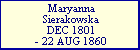 Maryanna Sierakowska