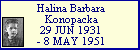 Halina Barbara Konopacka
