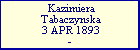 Kazimiera Tabaczynska