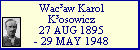 Wac�aw K�osowicz
