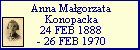 Anna Ma�gorzata Konopacka