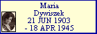 Maria Dywiszek