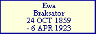 Ewa Braksator