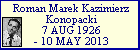 Roman Marek Kazimierz Konopacki