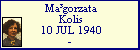Ma�gorzata Kolis