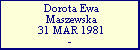 Dorota Ewa Maszewska