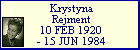 Krystyna Rejment