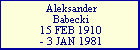 Aleksander Babecki