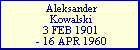 Aleksander Kowalski