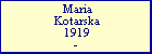 Maria Kotarska