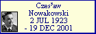 Czes�aw Nowakowska