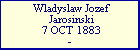 Wladyslaw Jozef Jarosinski