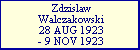 Zdzislaw Walczakowski