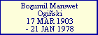 Bogumil Manswet Ogi�ski